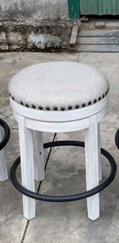 Valebeck tall upholstered swivel barstool cheap